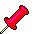 pin rojo